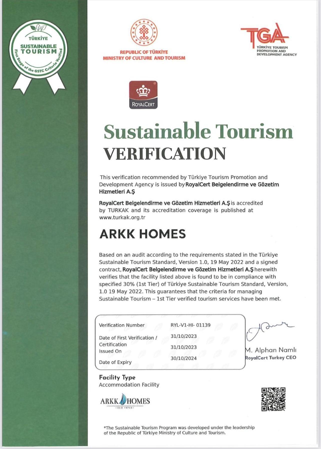 Arkk Homes Анталия Екстериор снимка